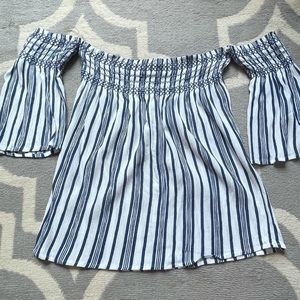 Off the shoulder top